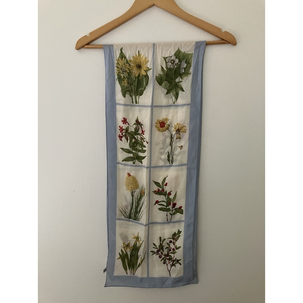Echo Design Grp Silk Botanical Garden Scarf For Jefferson's West